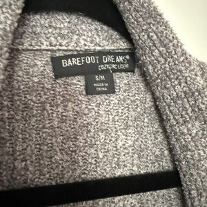 Barefoot Dreams Women's Gray Cozychic lite robe